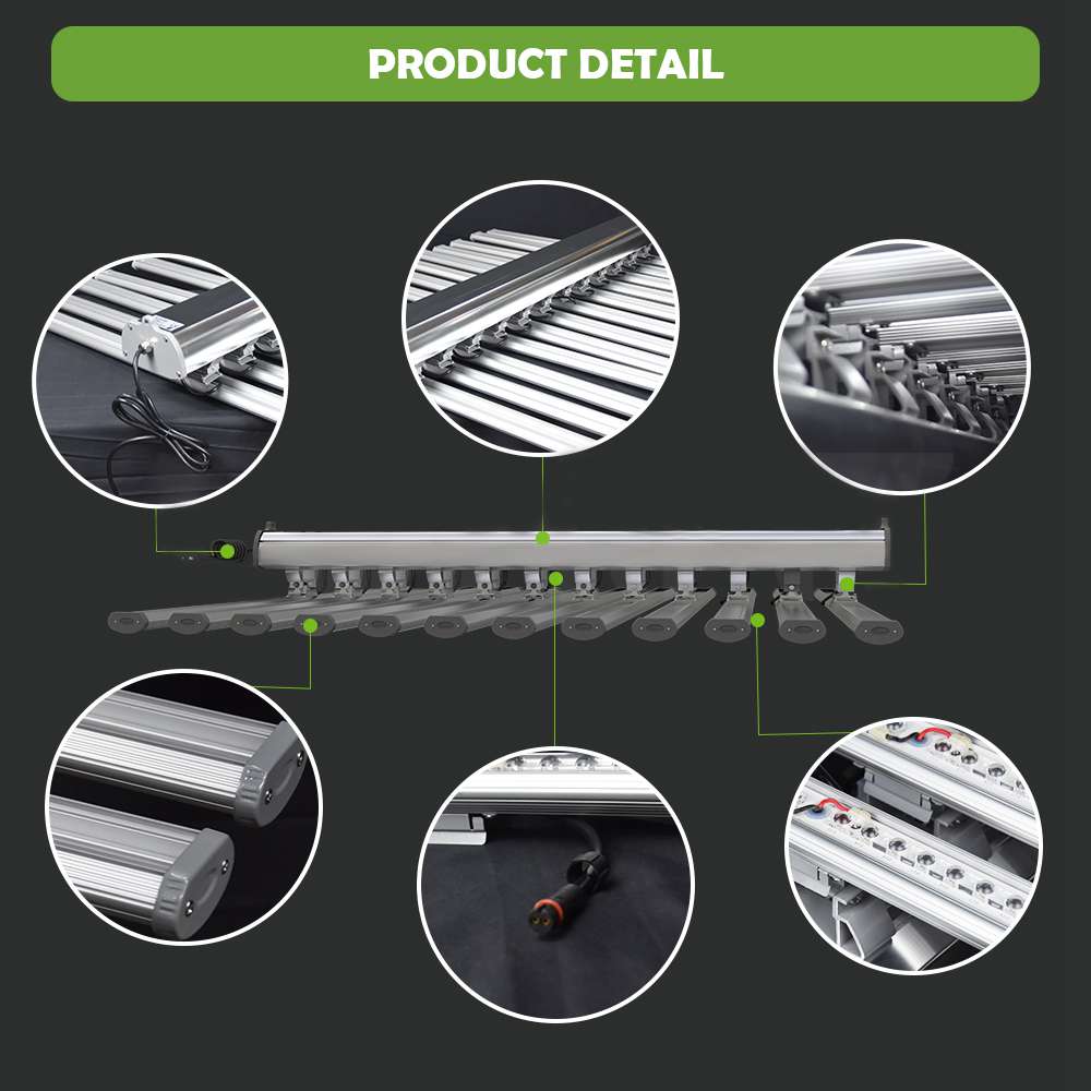 720W Plant Grow Lights IP65 with Ac100-265V Beam Angle 60°