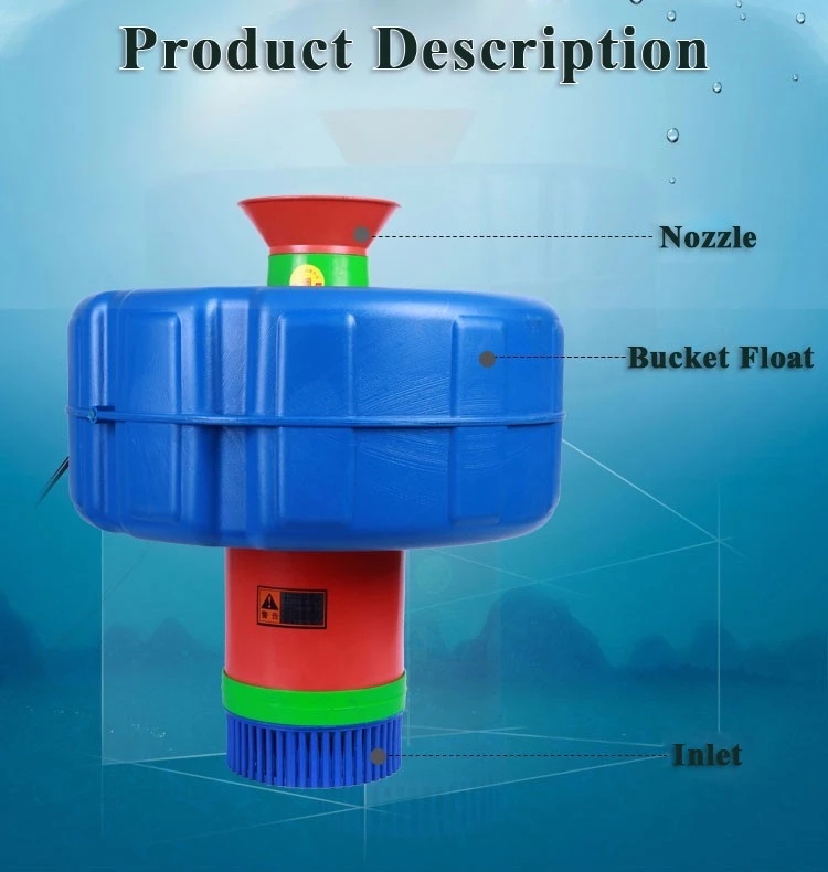Fish Tank Solar Pump Floating Aquaculture Solar Powered Pond Aerator