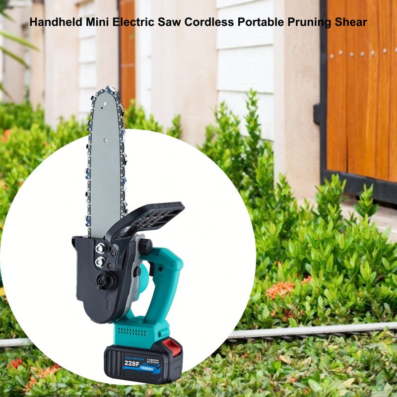 Electric Power Saw Handheld Mini Portable Pruning Shear Rechargeable Woodworking Tool