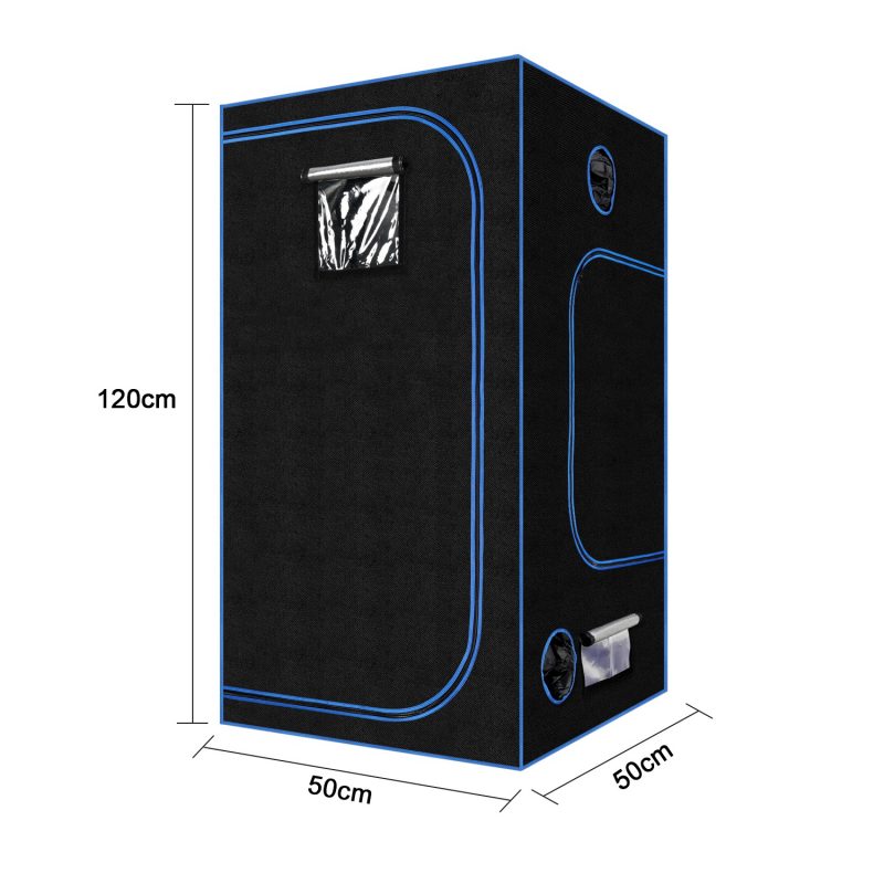 Grow Tent Full Setup 50*50*120cm 600D Indoor  Hydroponic Growing Reflective Room