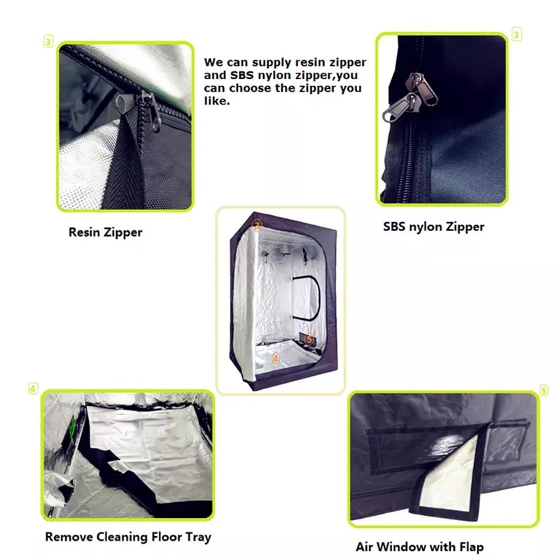Tent Kits 120x60x150cm Single-Span Agricultural for Growing Plant