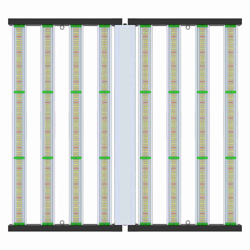 1680μmol/S 300W Full Spectrum Led plant Grow Light 8 Bar Fixture